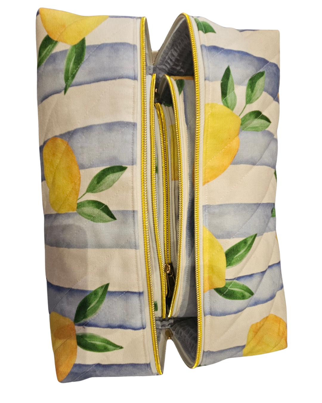 The Lemon Stripe Box Bag Collection