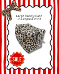 Leopard Print Luxe Hair Tools Case